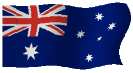 A gauche, l'Union Jack rappelle le lien entre l'Australie et le Royaume-uni. Dessous, une large toile symbolise les tats d'Australie et avoisine les cinq toiles de la constellation australe de la Croix du Sud.